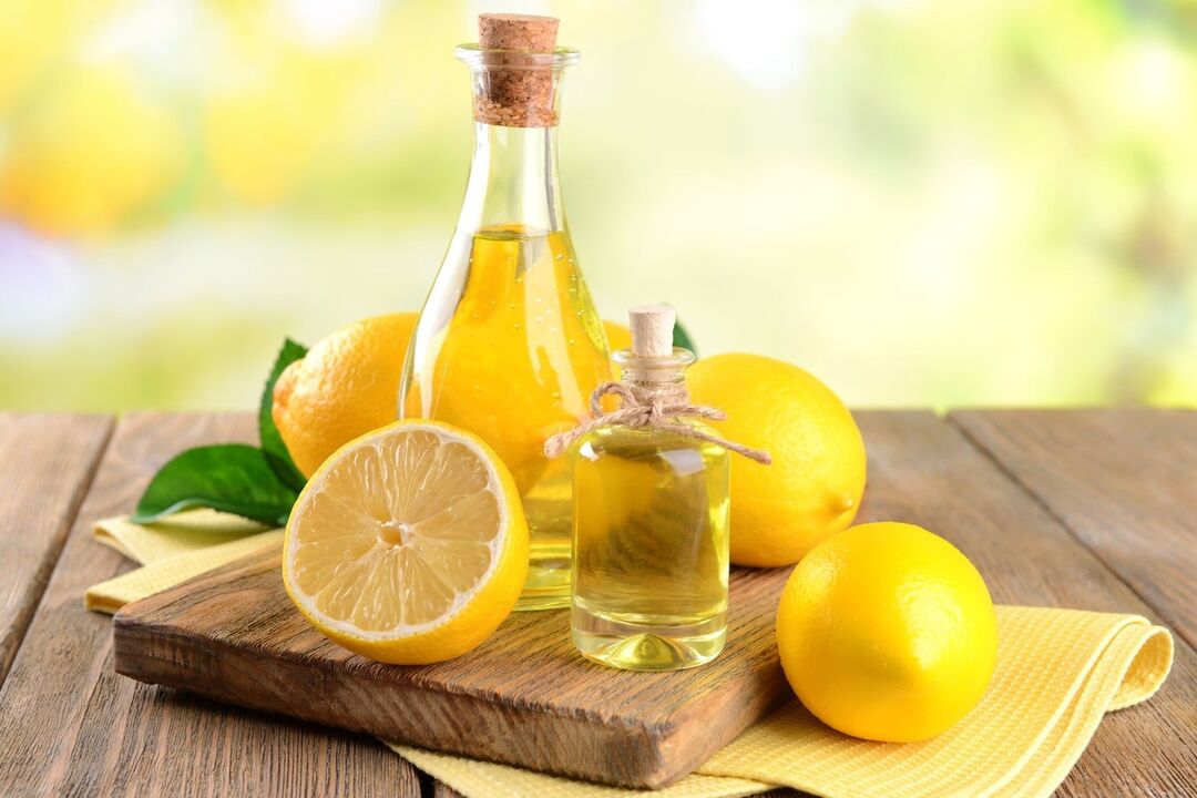 Limun eter - glavni za izbjeljivanje kože lica